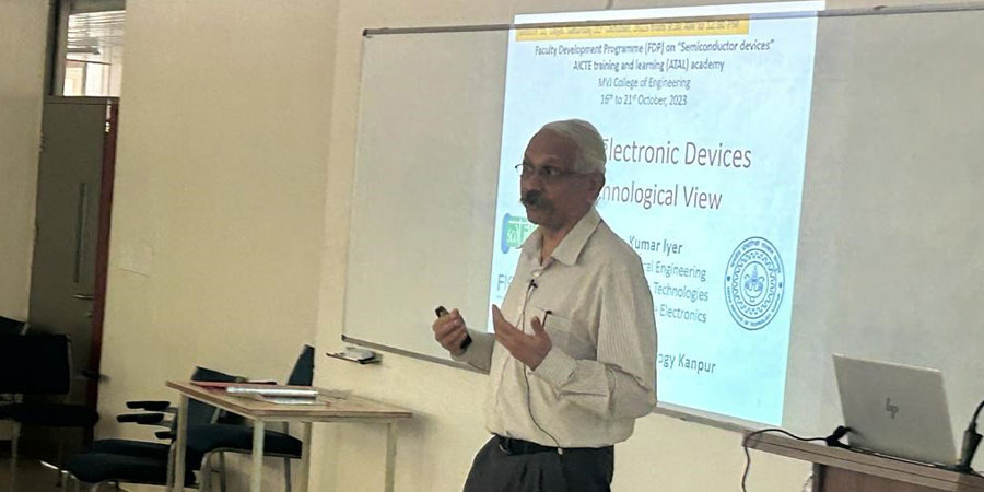 FDP on “Recent Developments in High-Speed Semiconductor Devices and Next Generation Flexible and Transparent Devices: Changing the Semiconductor World