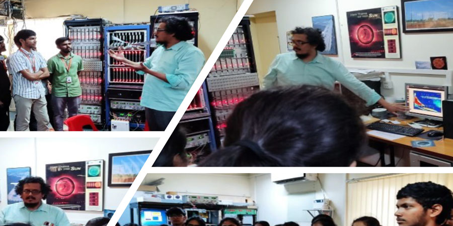 Industrial Visit to Gauribidanur Radio Observatory