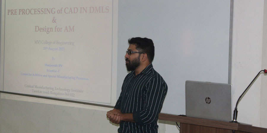Workshop on Additive Manufacturing