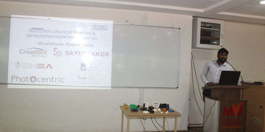 Workshop on Additive Manufacturing